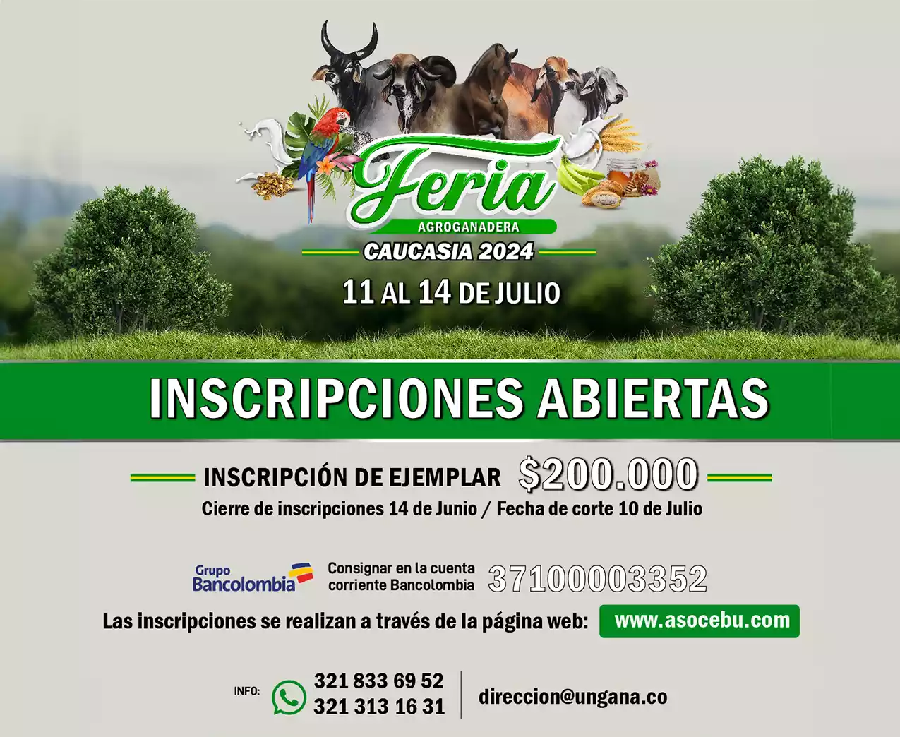 Inscripcion ejempplar